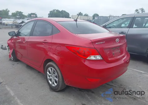 2013 Hyundai Accent Gls from USA, damaged, VIN KMHCT4AE1DU511121